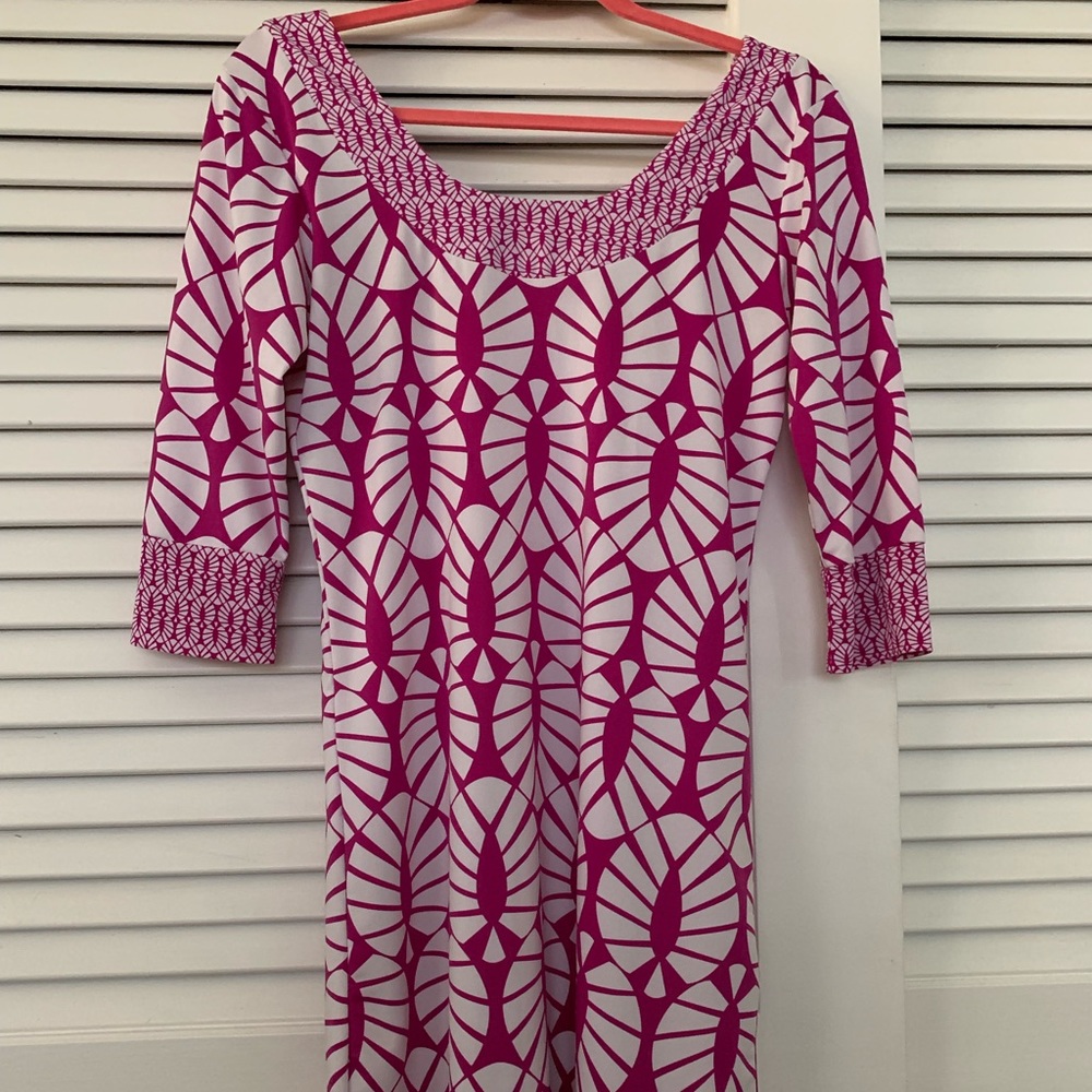 Scoop Neck Tunic Dress